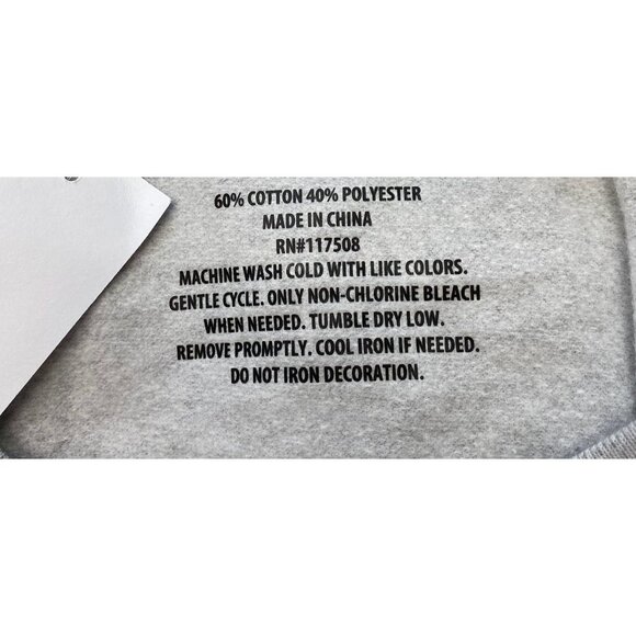 Nickelodeon Rugrats Sweatshirt Juniors' MEDIUM‎ Grey Seasonal Holiday Graphic - Picture 5 of 7